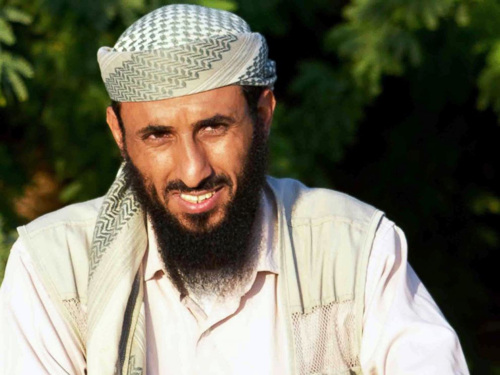 PHOTO: In this April 28, 2012, file photo, Al-Qaeda in the Arabian Peninsula (AQAP) Chief Nasir al-Washiri is pictured in Jaar, Yemen.