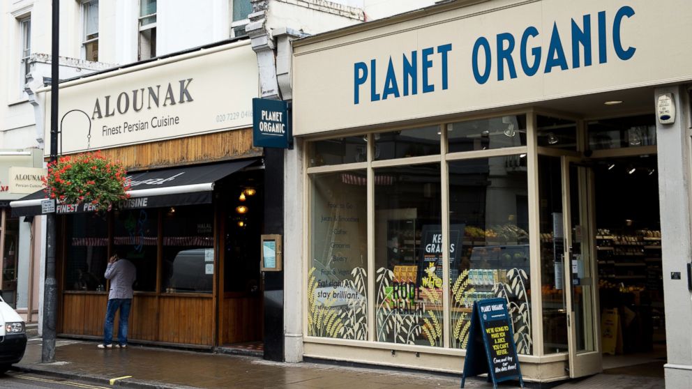 PHOTO: A general view of the Alounak Persian restaurant in Westbourne Grove, west London, on Oct. 14, 2013, where a man was reportedly arrested outside the night before on suspicion of terrorism.