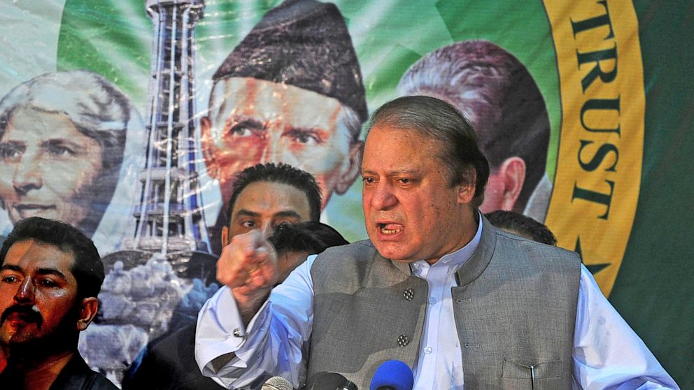PHOTO: Pakistans incoming Prime Minister Nawaz Sharif