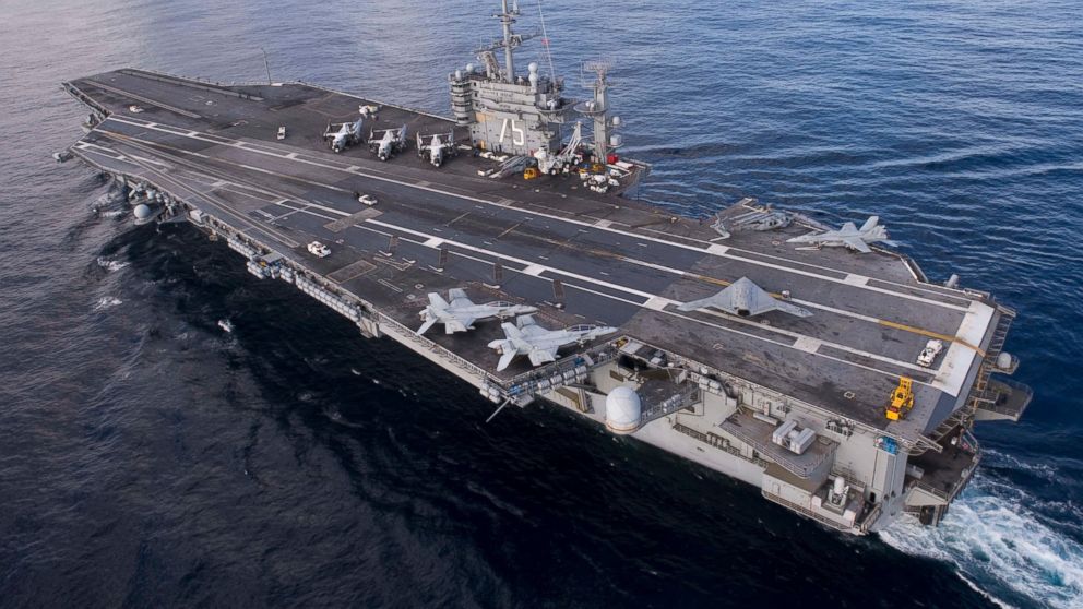 PHOTO: The USS Harry S. Truman is pictured on Dec. 9, 2012 in the Atlantic Ocean.
