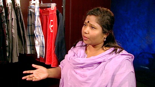 PHOTO: Labor activist Kalpona Akter is asking the American clothing brands that use Bangladesh factories to call on the Bangladesh government to drop criminal "incitement" charges against her.