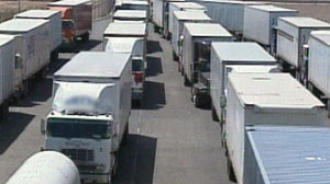 Five percent of trucks coming into the United States from Mexico are inspected