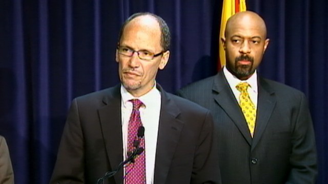 VIDEO: Asst. U.S. Attorney General Thomas Perez discusses alleged violations.