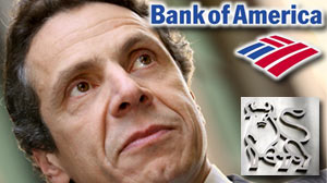 Photo: Cuomo Says BofA Interfering Bonus Investigation: NY AG want bank to reveal who received hundreds of millions in bonuses.