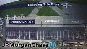 JPMorgan Chase Wins Lease for Corporate Jet Hangar