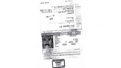 PHOTO: Khalid al-Mihdhar's US visa.