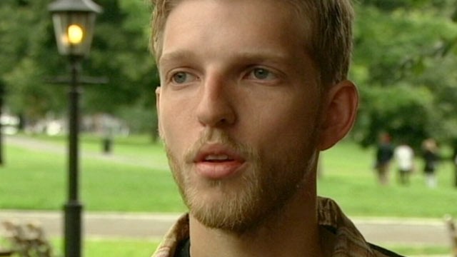 PHOTO:&nbsp;Kristoffer Nyborg, 24, had been working at the Norwegian Labour party youth camp Friday when a gunman wearing a police uniform, identified by police as 32-year-old Anders Breivik, opened fire on the defenseless youths.