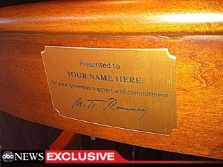 Exclusive: Secret Menu Details Perks, Access for Elite Romney Donors