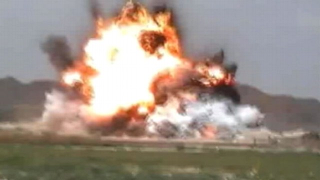 VIDEO: Militant group releases video of attack on U.S. base.