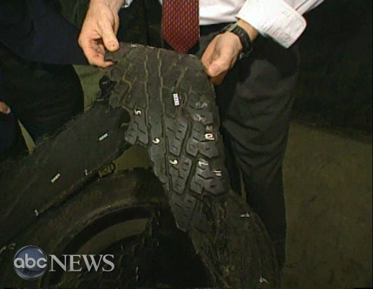 Age tires has led to tragic endings for unsuspecting motorists