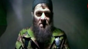 Emir Doku Umarov, a Chechen militant also known by the name Dokku Abu Usman, took responsibility for the Jan. 24, 2011, suicide bombing of Moscow?s Domodedovo Airport in a video statement released Monday, Feb. 7, 2011.