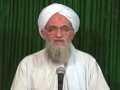 PHOTO: In a new video posted online, al Qaeda leader Ayman al-Zawahiri claims that the Somalia-based terrorist group al Shabaab has joined its ranks.