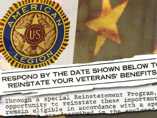 American Legion letter