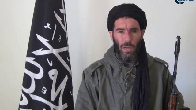 PHOTO: This image taken from video provided by the SITE Intel Group made available Thursday, Jan. 17, 2013, purports to show militant militia leader Moktar Belmoktar.