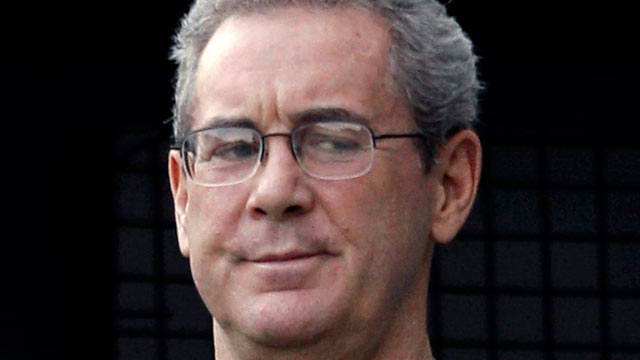 PHOTO: Texas tycoon R. Allen Stanford arrives in custody at the federal courthouse in Houston, Aug. 24, 2010. He was found guilty, March, 6, 2012.