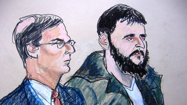 PHOTO: Adis Medunjanin and attorney