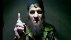 PHOTO: Insurgent leader Doku Umarov speaking in a video in which he claims responsibility for deadly suicide bombing at Russia's largest airport, released Feb. 7, 2011, by The Kavkaz Center, a website affiliated with Chechen rebels.