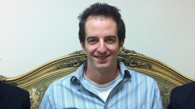 PHOTO: In this photo made available by the office of Israeli Knesset Member Israel Hasson, Oct. 26, 2011, Ilan Grapel,
