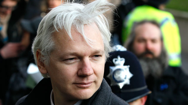 PHOTO: On June 19, 2012, Ecuadors Foreign Minister Ricardo Patino announced in Quito that Julian Assange is seeking asylum at Ecuadors embassy in London, and that Ecuadors government is studying the request.