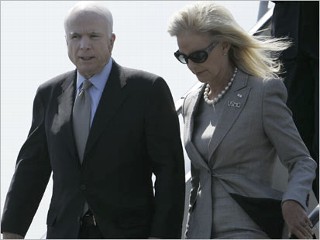 John and Cindy McCain