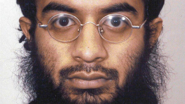 PHOTO: Saajid Muhammad Badat shoe bomber is seen in this undated booking photo.