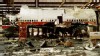 Reconstruction work was taking place in Calverton, N.Y., on TWA Flight 800 which crashed into the Atlantic Ocean off New York's Long Island, March 6, 1997.