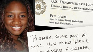 When the FBI Comes Knocking; ABC Reporter ROLAKE BAMGBOSE Discovers Broad Terror Net
Uneventful Assignment Turns into a Brush with Federal Bomb Squad