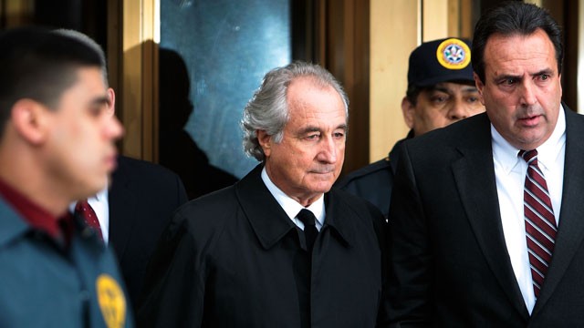 PHOTO: Bernard Madoff leaves Manhattan Federal court March 10, 2009 in New York City.
