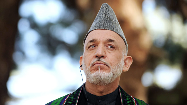 PHOTO: Afghan President Hamid Karzai