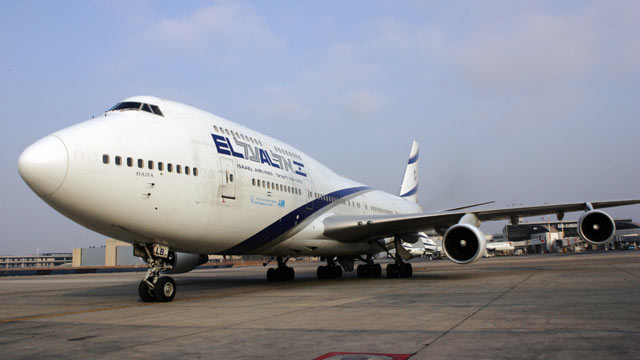 PHOTO: A Boeing 747 from Israels national El Al carrier parks on the tarmac at Ben Gurion International airport on the outskirts of Tel Aviv, July 25, 2007.