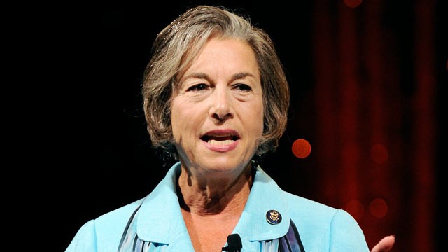 PHOTO: U.S. Rep. Jan Schakowsky at the fifth annual Netroots Nation convention, July 24, 2010 in Las Vegas, Nev.