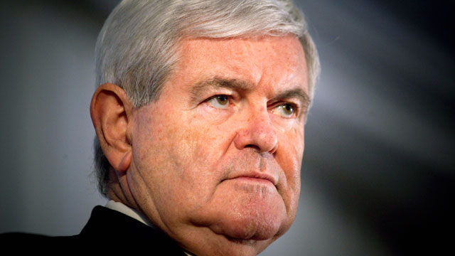 PHOTO: Republican presidential candidate Newt Gingrich speaks at a town hall meeting, Dec. 3, 2011 in the Staten Island borough of New York City.