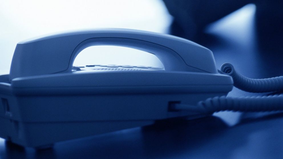 PHOTO: ABC News Fixer takes on harassing phone calls.