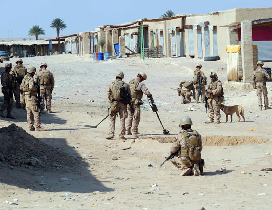 U.S. Troops Secure Taliban Strongholds  
