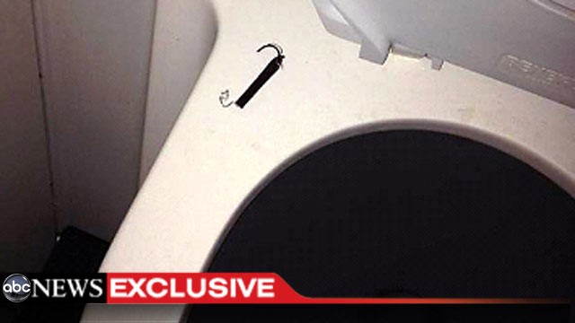 PHOTO: An object made of straw and wire triggered a terror scare aboard a Madrid-bound flight from New York's JFK airport on July 12. No explosive was found.
