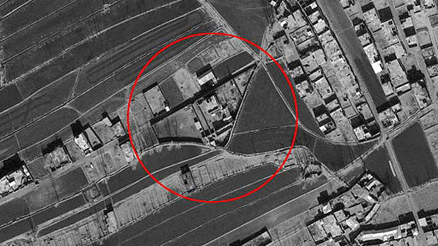 PHOTO: Aerial shot of Osama bin Ladens compound in Abbottabad, Pakistan.