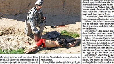 PHOTO: The US army has formally apologized "for the distress" caused by pictures portraying abuse allegedly committed by US troops serving in Afghanistan and published in Der Spiegel.