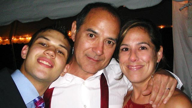 PHOTO: Dickie Sanders, pictured here on left with his father Rick and sister Jaymi, took his own life in November 2010 days after ingesting bath salts.