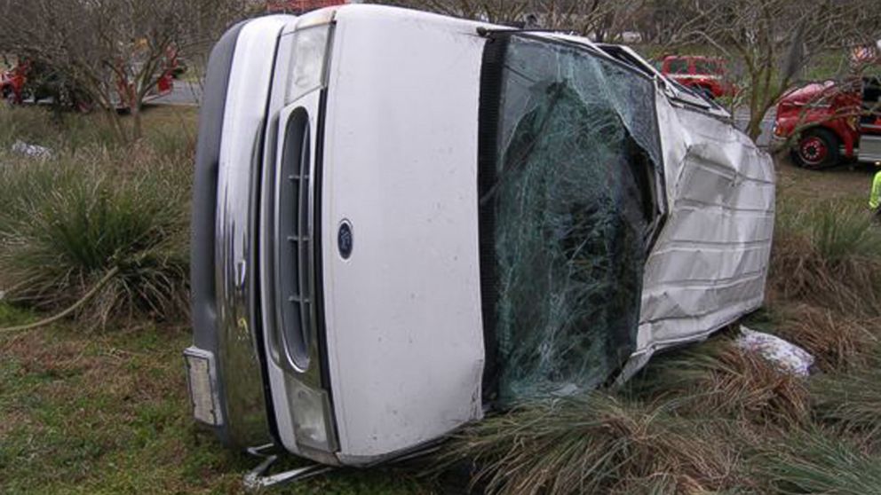 PHOTO: A crash near Lake City, Florida occurred, Feb. 21, 2014, killing two and injuring eight.
