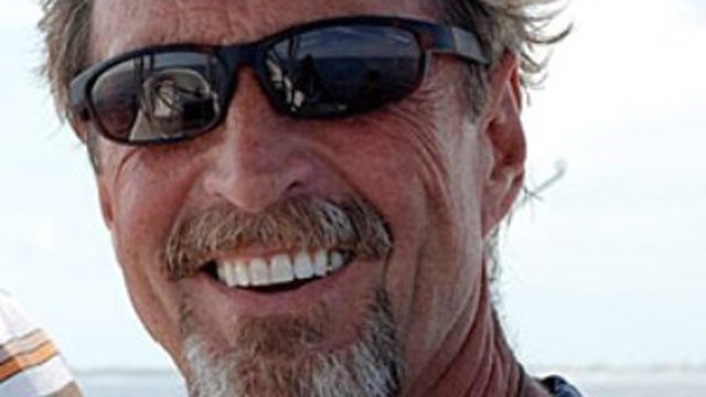 PHOTO: John McAfee is seen in this undated Facebook profile photo.