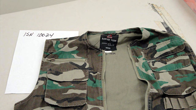 PHOTO: Khalid Sheikh Mohammed camouflage vest