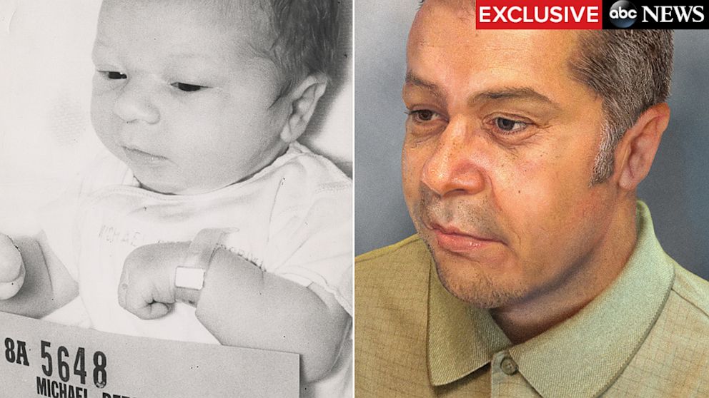 PHOTO: Baby Paul Fronczak, left, was stolen from the hospital as a newborn. An age-progressed artist rendering, produced by Phojoe.com, right, shows what he could look like today.