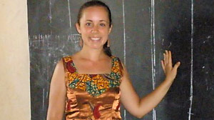 PHOTO Kate Puzey, says agency personnel set her up to be murdered by revealing her role in the dismissal