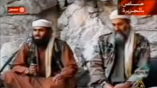 PHOTO: Suleiman Abu Ghaith and Osama bin Laden
