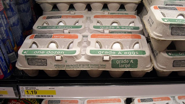 PHOTO: Sparboe Farms eggs at Target store