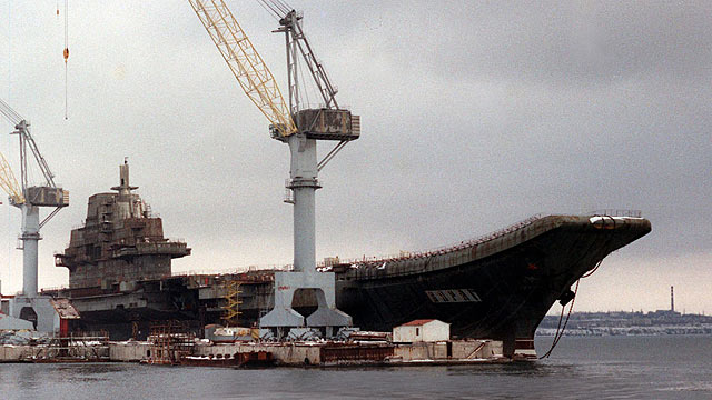 soviet aircraft carrier ulyanovsk
