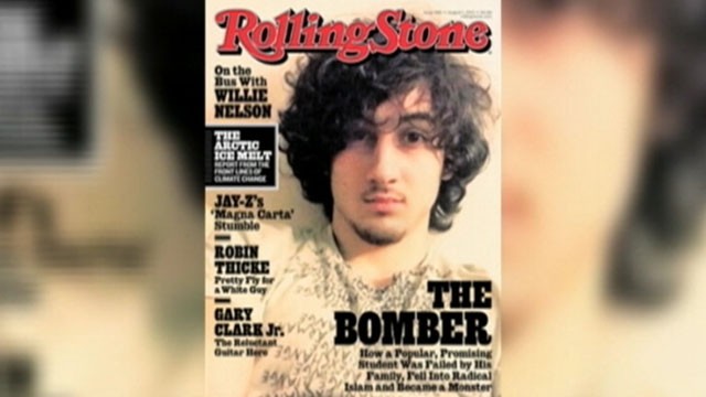 VIDEO: Online critics accuse the magazine of glamorizing alleged bomber Dzhokhar Tsarnaev.
