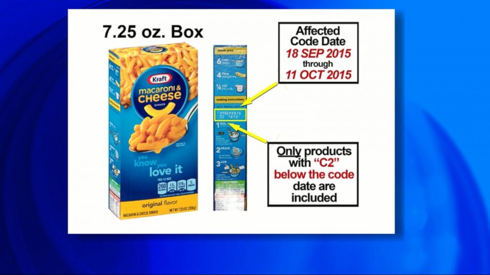 Kraft Mac and Cheese Recalled for Possible Metal Fragments Video ABC News