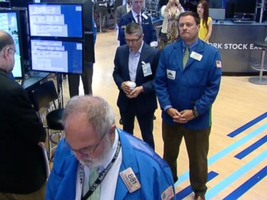 WATCH: New York Stock Exchange observes moment of silence for Manchester attack