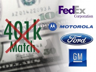 Eliminating 401(k) matches